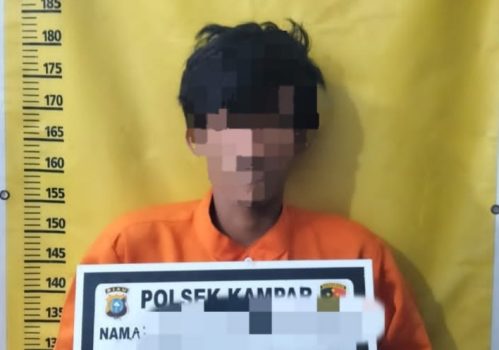 Polsek Kampar Tangkap Pelaku Curanmor di Desa Tanjung Rambutan